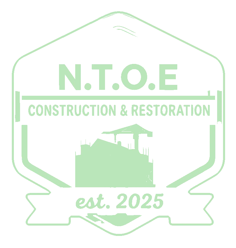 Particles form the NTOE logo, then the words We have you covered